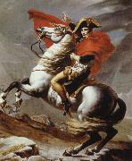 napoleon bonaparte korsar alperna Jacques-Louis David